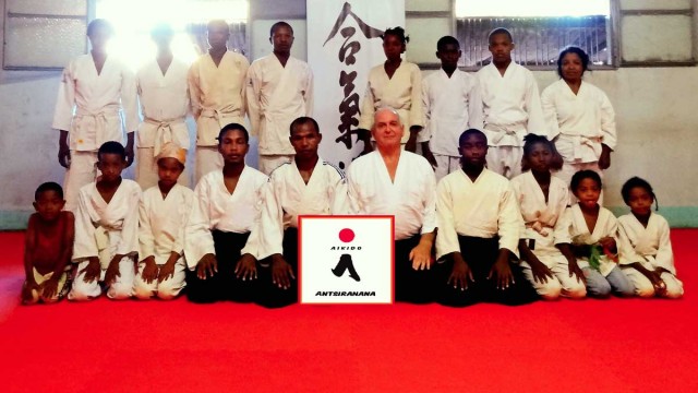 Membre de l'aikido Dojo d'Antsiranana