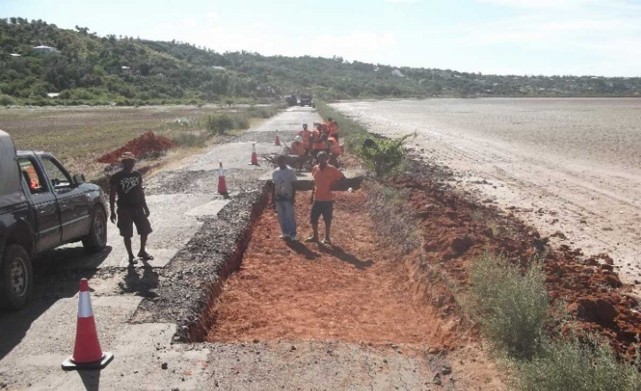 L’entretien de la route Ramena par l’entreprise « Ditras » a commencé le 16 mars et a pris fin le 16 juin
