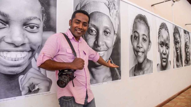 Fitahia Fanomezantsoa photographe de l'exposition «hommage aux femmes»