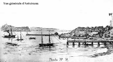 Antsiranana vers 1900