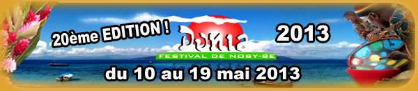 20ème édition du Festival Donia de Nosy Be 