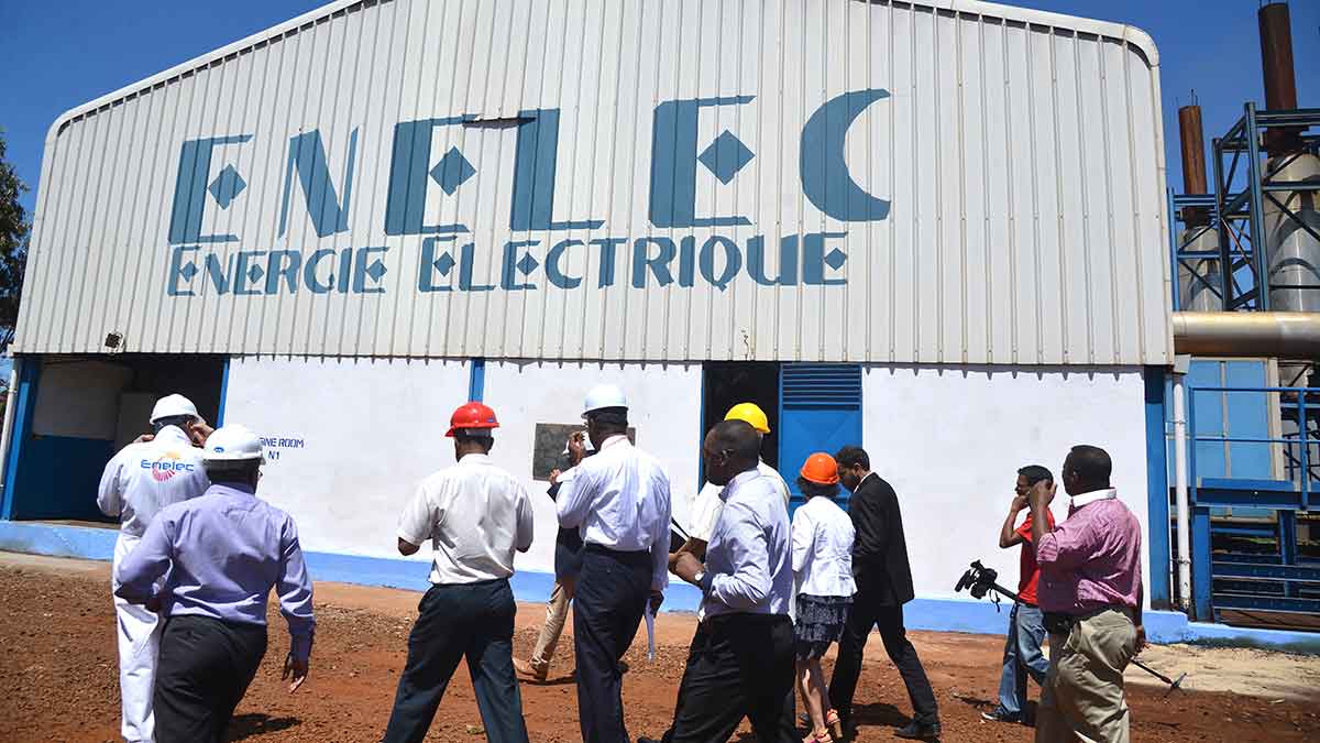 JIRAMA ENELEC O Est Le Service Public