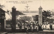Histoire de Madagascar - les Rues de Diego Suarez : le Quartier Militaire 