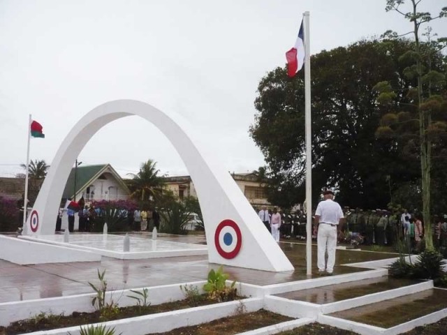 Commémoration de l'Armistice du 11 novembre à Diego Suarez