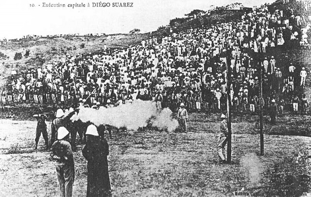 Execution capitale à Diego Suarez