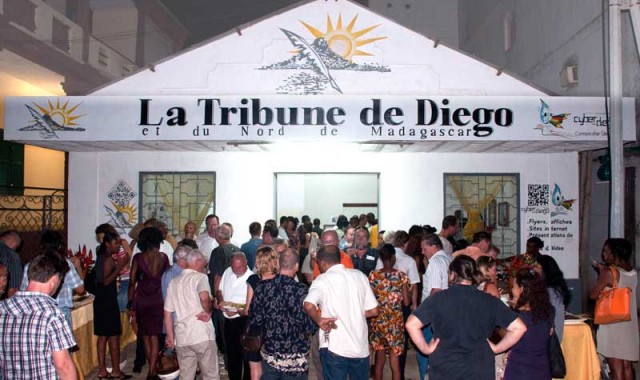 Une centaine de personnes pour l'inauguration des nouveaux locaux de La Tribune de Diego