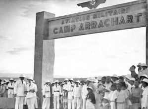 L'inauguration du terrain d'Arrachart le 5 mai 1935   