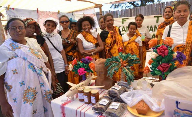 Les associations de femmes présentent leurs produits lors de la Foire Ambary d'Antsiranana