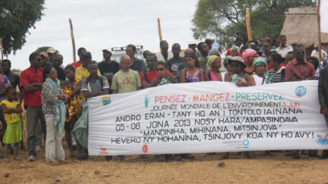 Célébration de la journée mondiale de l'environnement à Ampasindava,Commune Rurale de Mangaoka