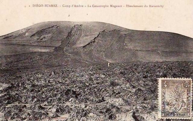La « catastrophe Mogenet » : éboulement du Mt Maraomby et cultures dévastées