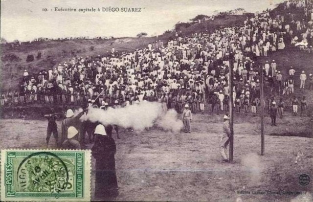 Exécution capitale à Diego Suarez