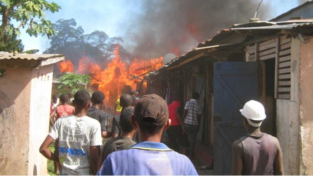 le bilan provisoire fait état de dégâts matériels estimés à environ 40 millions d’Ariary sans inclure les maisons parties en fumée