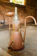 « Vase Vénitien » utilisé pour la décantation finale de l’huile