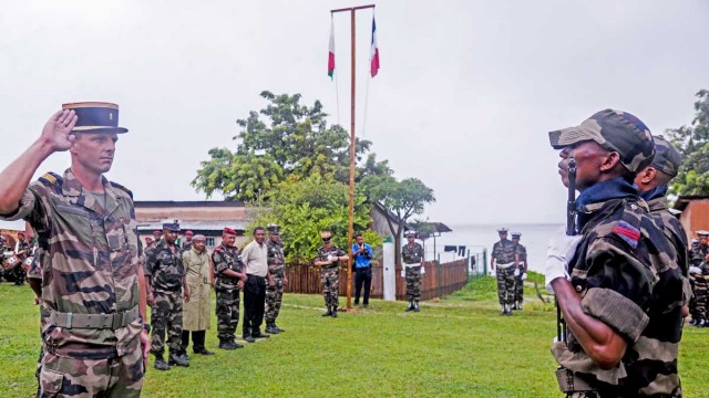 C'est la deuxième vague de la formation des fusiliers marins du 2ème RFI depuis la reprise de la coopération militaire France-Madagascar