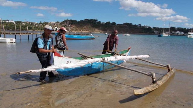 Rendez-vous était donné par une équipe de la direction régionale des ressources halieutiques et de la pêche avec les pêcheurs au port Jasmine et à Antafiana Lazaret nord
