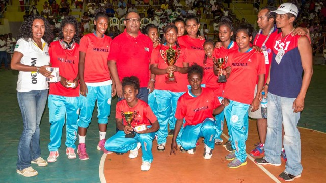 L’équipe féminine MB2ALL Analamanga est sacrée championne du championnat national U20
