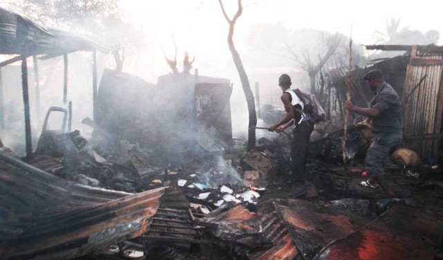 Trois habitations dont un bar, un salon de coiffure et une chambre ont été incendiées à Morafeno dans l’après-midi du vendredi 4 septembre