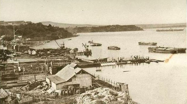 Le port de Diego Suarez en 1901