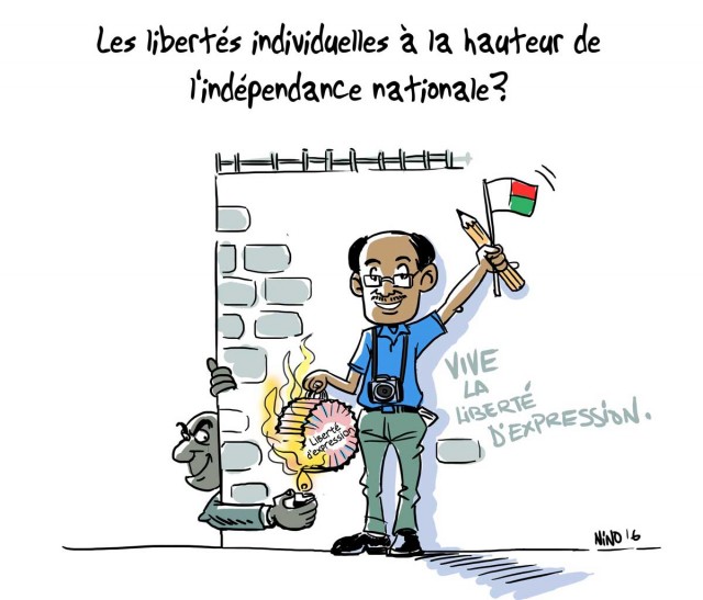 Le dessin de Nino - Le libertés individuelles à la hauteur de l'indépendance nationale ?