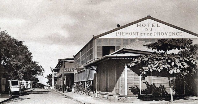 L'Hôtel du Piémont, rue Flacourt à Diego Suarez