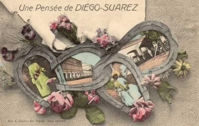 Carte de voeux « Une pensée de Diego Suarez »
