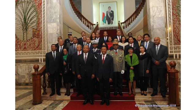 La proclamation des noms des nouveaux membres du gouvernement a été réalisée le 11 juin – Photo : Présidence de la République