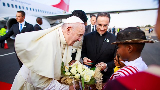 Le voyage apostolique du Pape François à Madagascar prendra fin ce 10 septembre - Photo: Présidence de la République de Madagascar