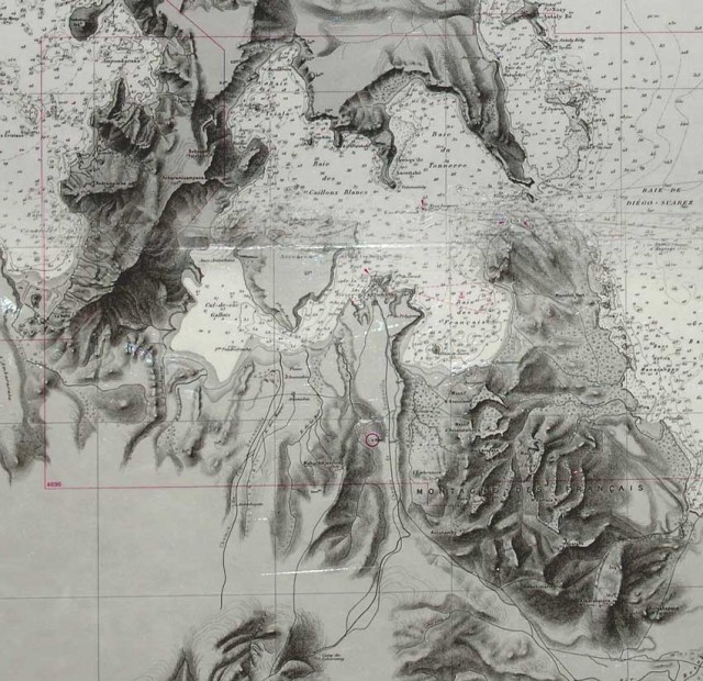 Carte : la Baie de Diego Suarez en 1917
